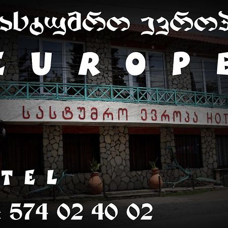 Hotel E U R O P E Qwareli Exterior foto